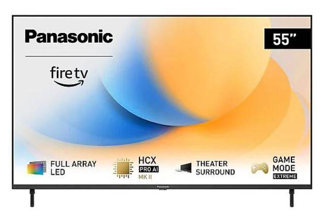 Panasonic 55W90AEG, 139,7 cm (55"), 3840 x 2160 Pixel, 4K Ultra HD, LED, Smart-TV, Schwarz-0
