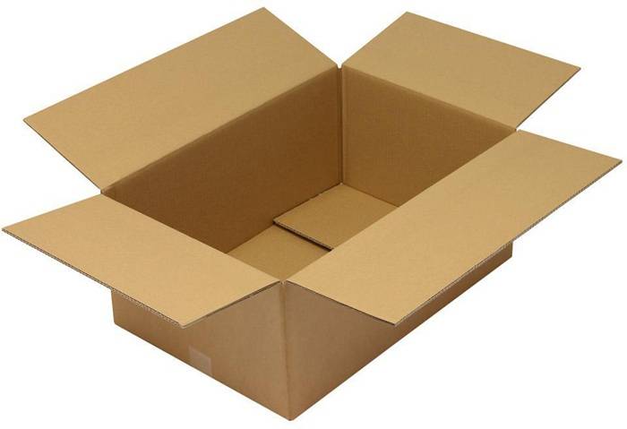 TRANSPAK 5012060 Faltkarton 2-wellig Maße 600x400x250mm Qualität 2.30BC braun br-0