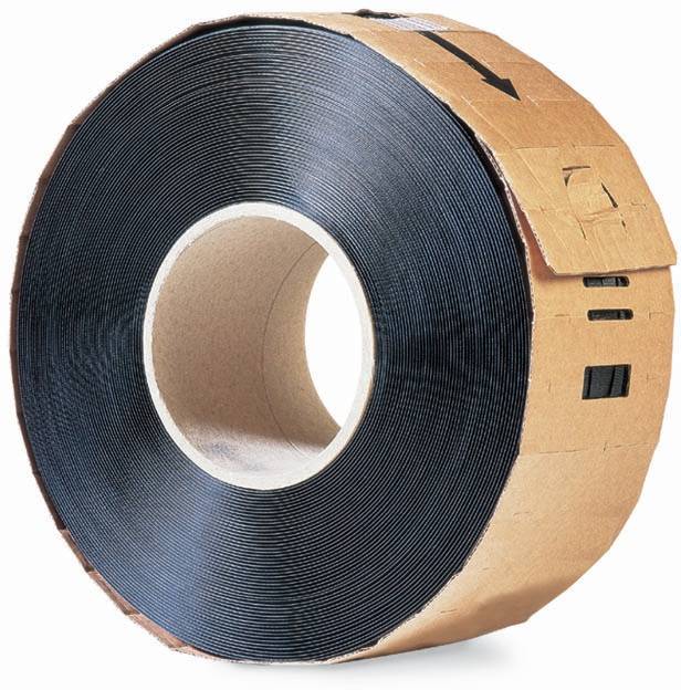 TRANSPAK 7650045 Umreifungsband Bandbreite12xStärke0,63mm Länge 3000m PP schwar-0