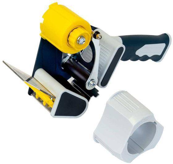 Handabroller PremiumTwin Core f.Rollenbreite 50mm 2+3 Zoll Kern TRANSPAK-1