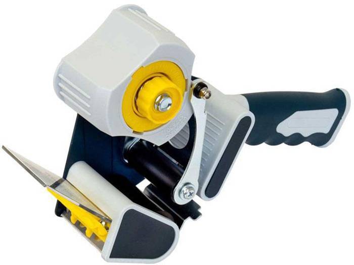 Handabroller PremiumTwin Core f.Rollenbreite 50mm 2+3 Zoll Kern TRANSPAK-2