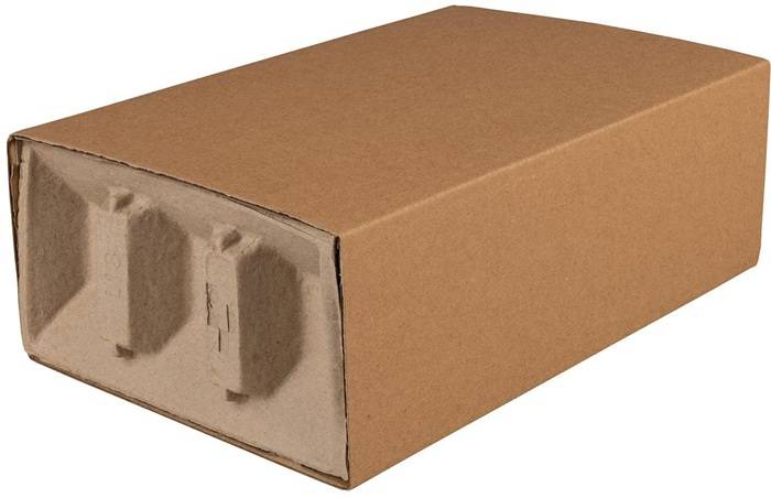 Polsterbox L-BOXeco basic Maße 300x200x100mm Noppenhöhe 40mm TRANSPAK-1