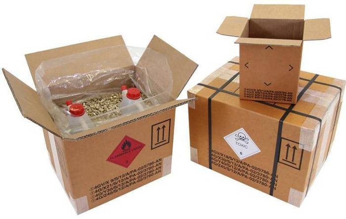 Gefahrgutkarton 4-fach Zulassung 2-wellig Maße 430x310x300mm Inhalt 40l TRANSPAK-0