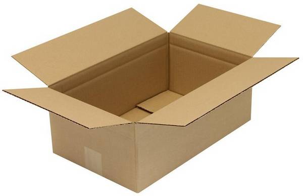 TRANSPAK 5011022 Faltkarton 1-wellig Maße 400x250x150mm Qualität 1.30 C braun br