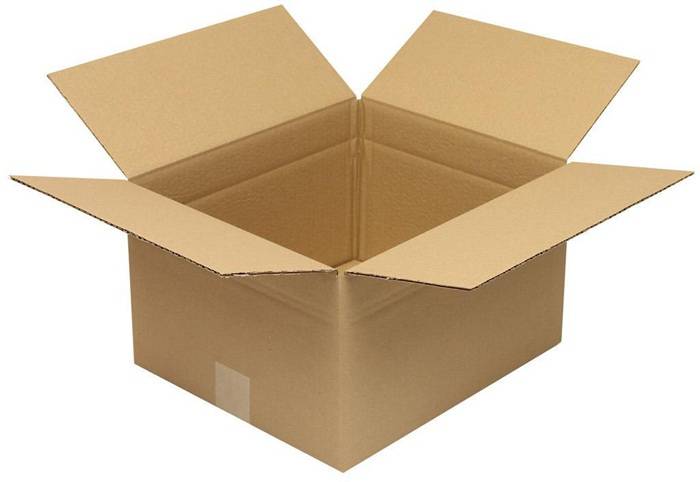 TRANSPAK 5011123 Faltkarton 1-wellig Höhenrillung Maße 350x300x200mm Qualität 1.-0