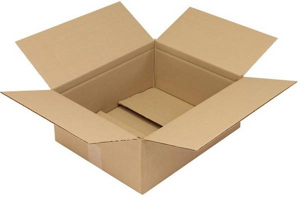 TRANSPAK 5011024 Faltkarton 1-wellig Maße 400x330x160mm Qualität 1.30 C braun br