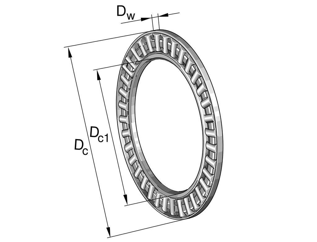 INA Axial-Nadelkranz AXK140180-A/0-10-1