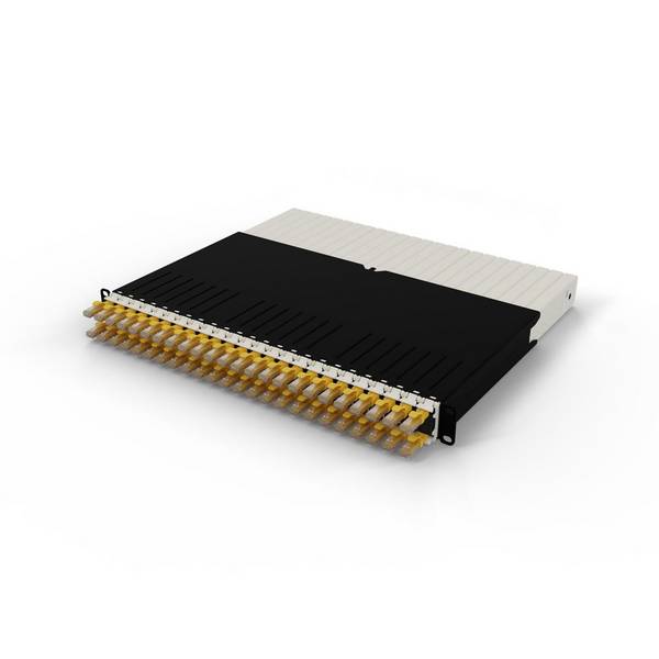 patchbox.one 8RU UTP gelb Cat.6a 0,8m Netzwerkkabel Installation Patchpanel Cat.6A / Class EA