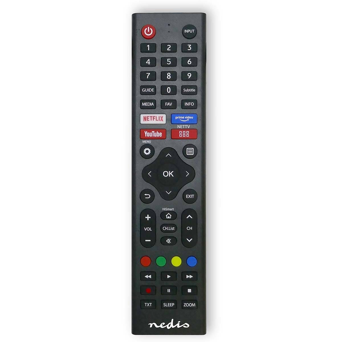 Nedis Ersatz Fernbedienung TVRC45HIBK-0