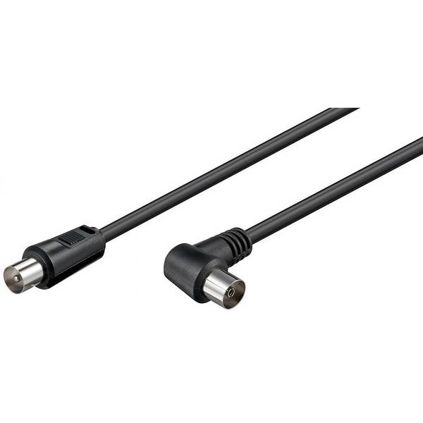 Maxtrack connection cable, straight 9.5 mm antenna plug straight 9.5 mm antenna socket, 15.0 m