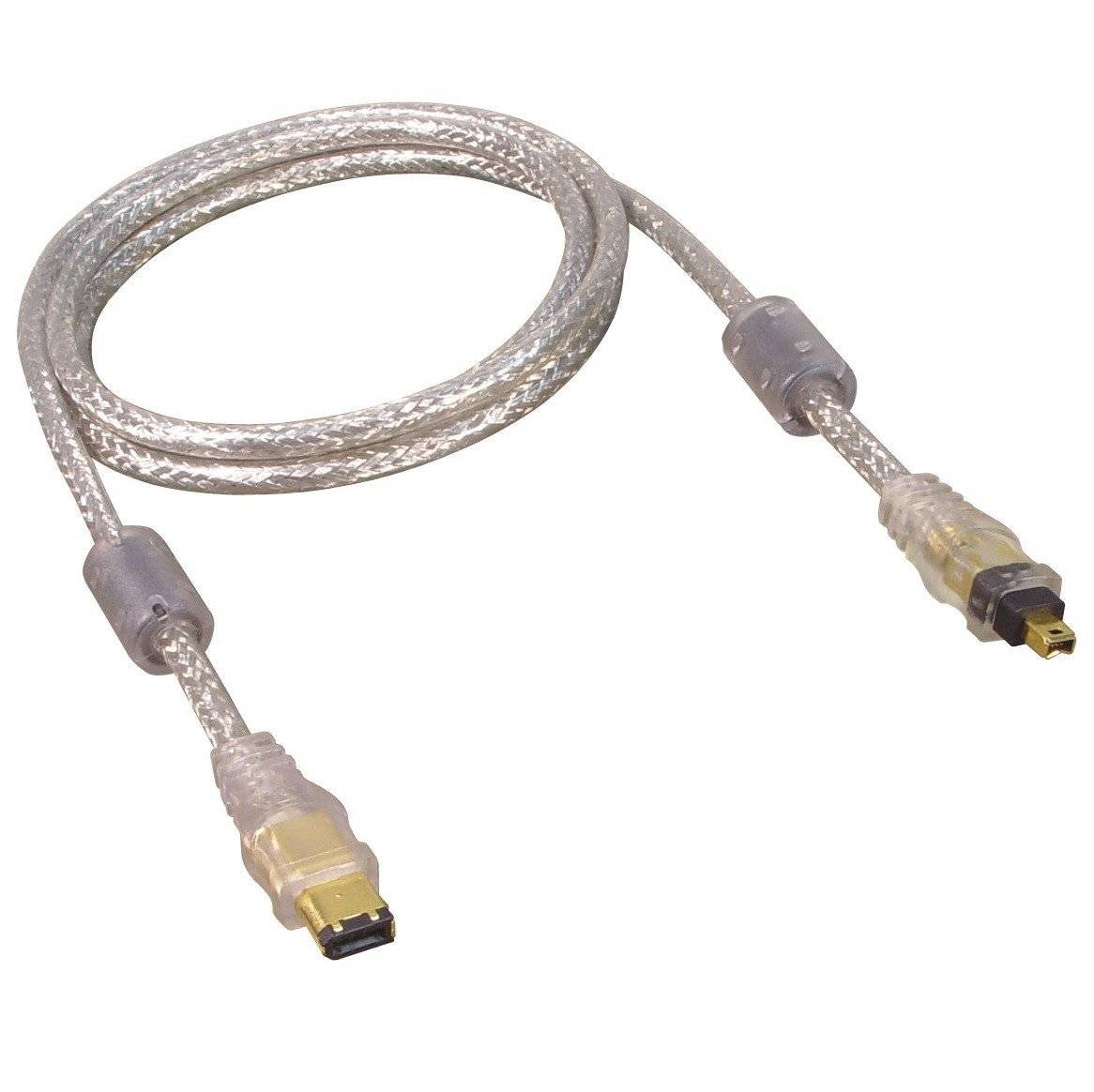 Maxtrack Firewire cable 4-pin IEEE 1394 (Firewire) plug 6-pin IEEE 1394 (Firewire) plug 3.0 m-0