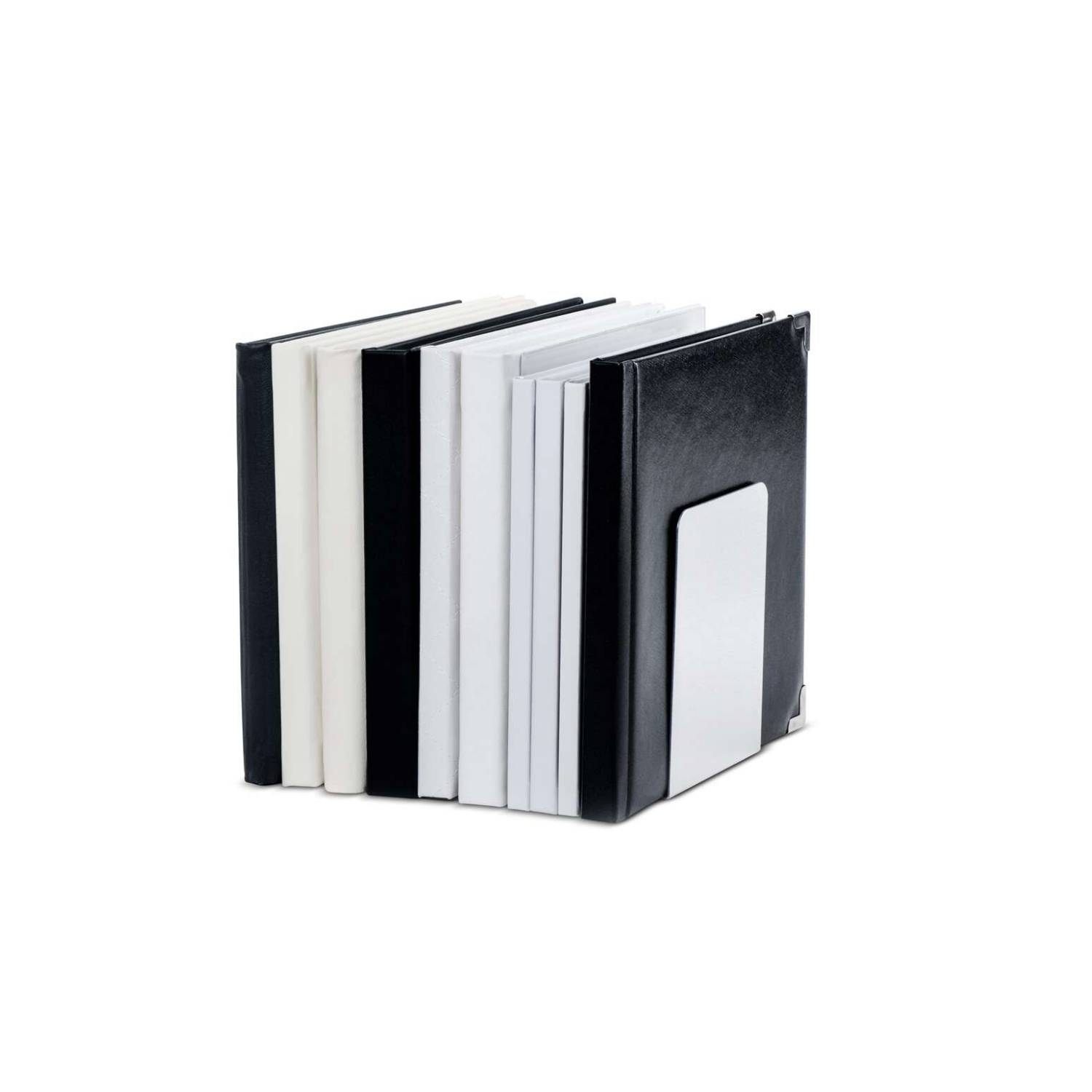 JAKOB MAUL - 2 MAUL Buchstützen silber 10.0 x 10.0 13.0 cm-1