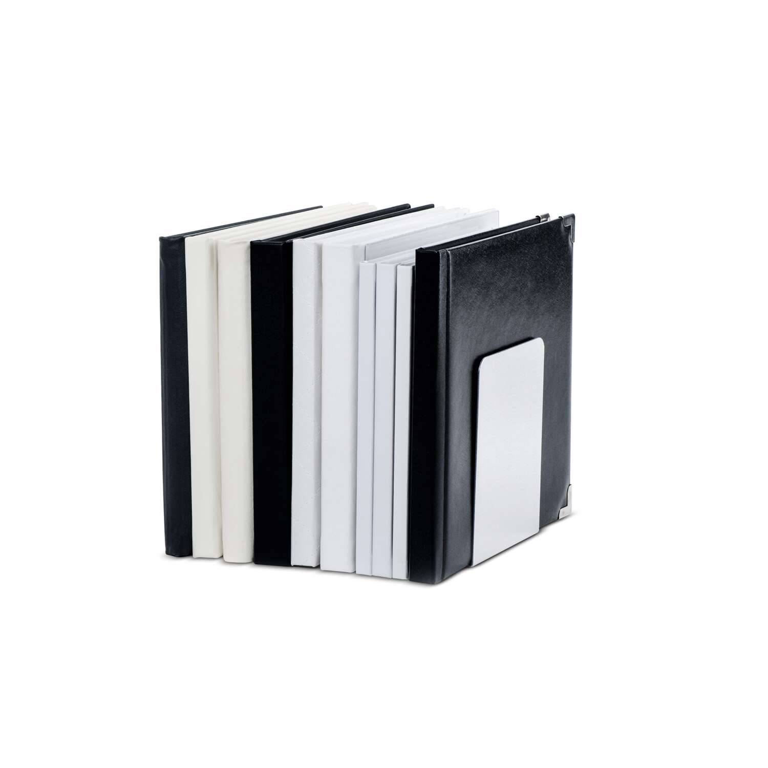 JAKOB MAUL - 2 MAUL Buchstützen silber 10.0 x 10.0 13.0 cm-4