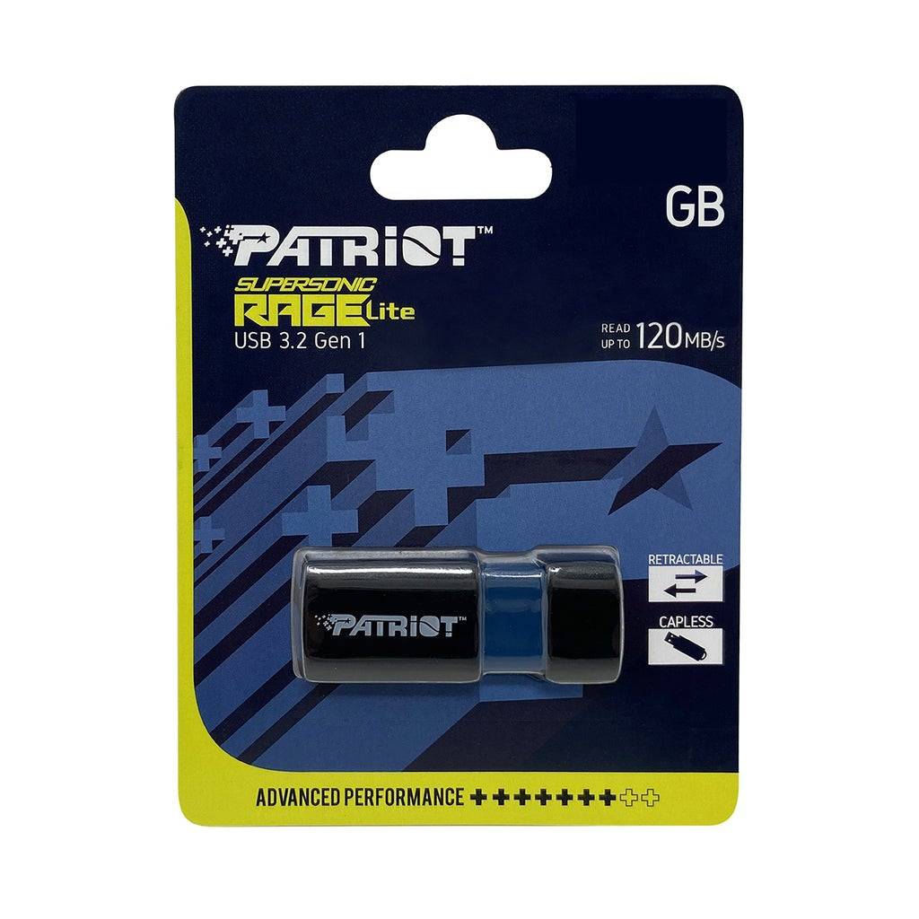 PATRIOT Supersonic Rage Lite - USB-Flash-Laufwerk - 64 GB - USB 3.2 Gen 1-2