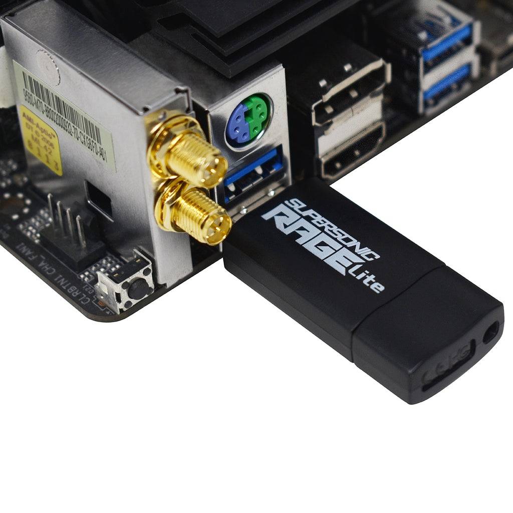 PATRIOT Supersonic Rage Lite - USB-Flash-Laufwerk - 64 GB - USB 3.2 Gen 1-3