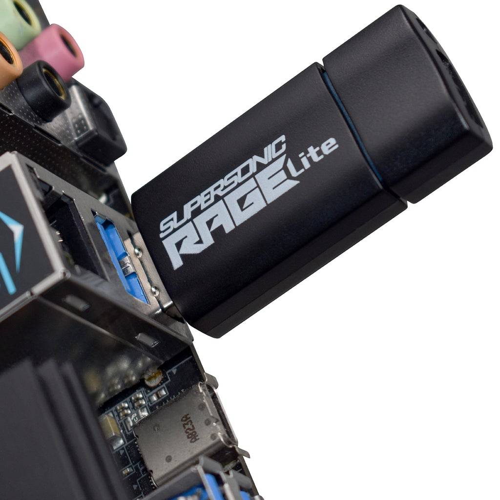 PATRIOT Supersonic Rage Lite - USB-Flash-Laufwerk - 64 GB - USB 3.2 Gen 1-4
