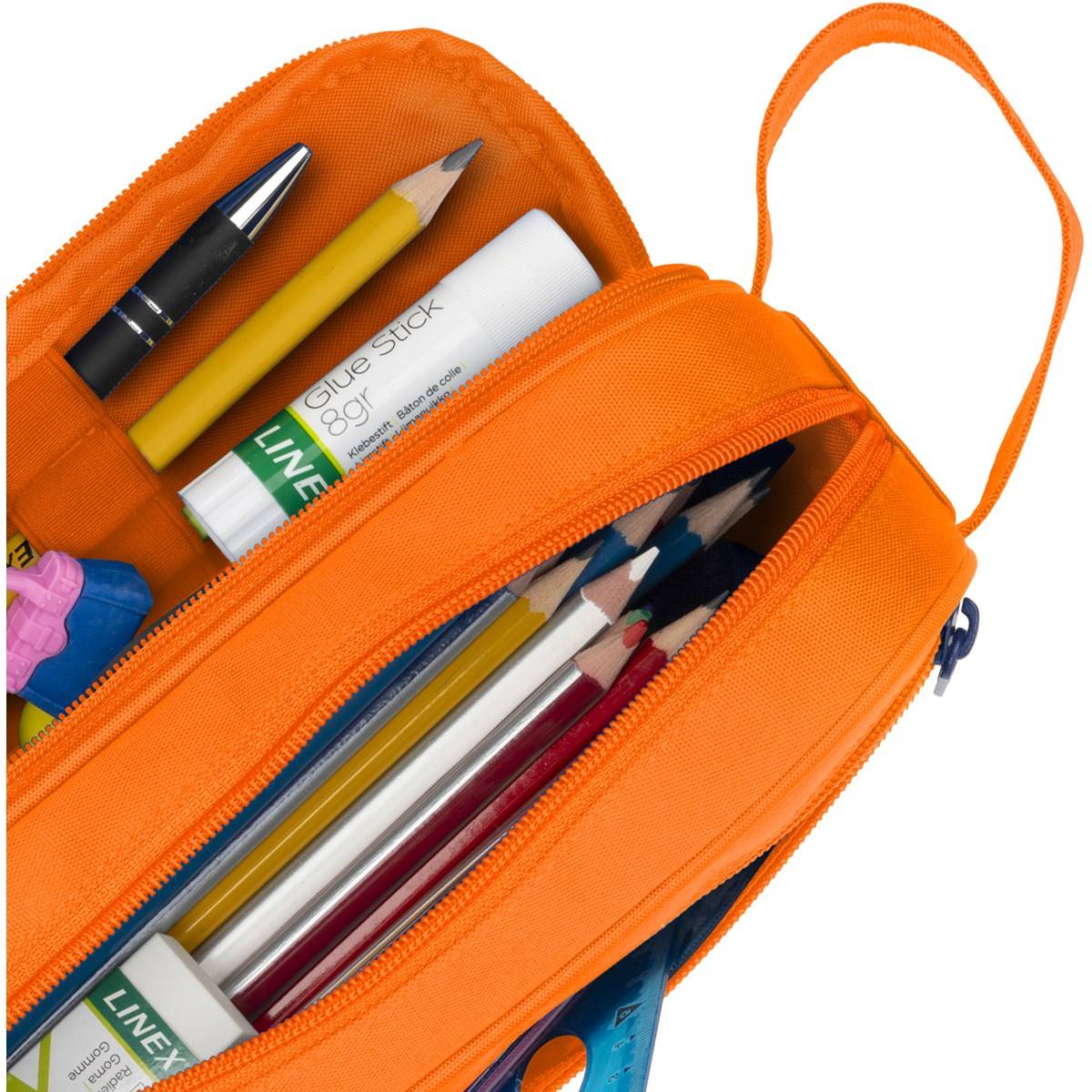 Oxford Schlamper-Etui "B-Smart", Polyester, orange-4