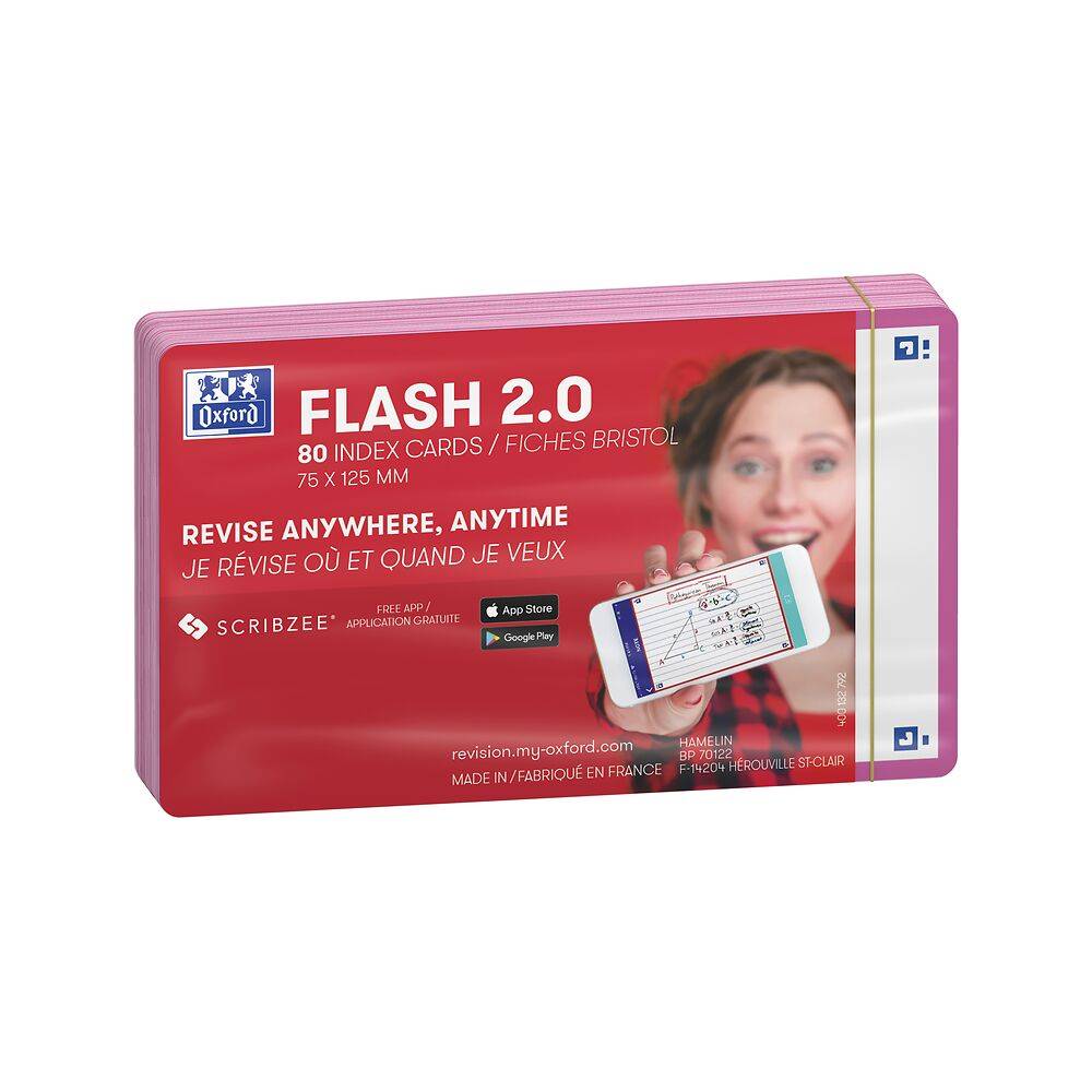 OXFORD - 400133893 - Fuchsie - 75 mm - 125 mm - 80 Stück(e) - Frankreich-3