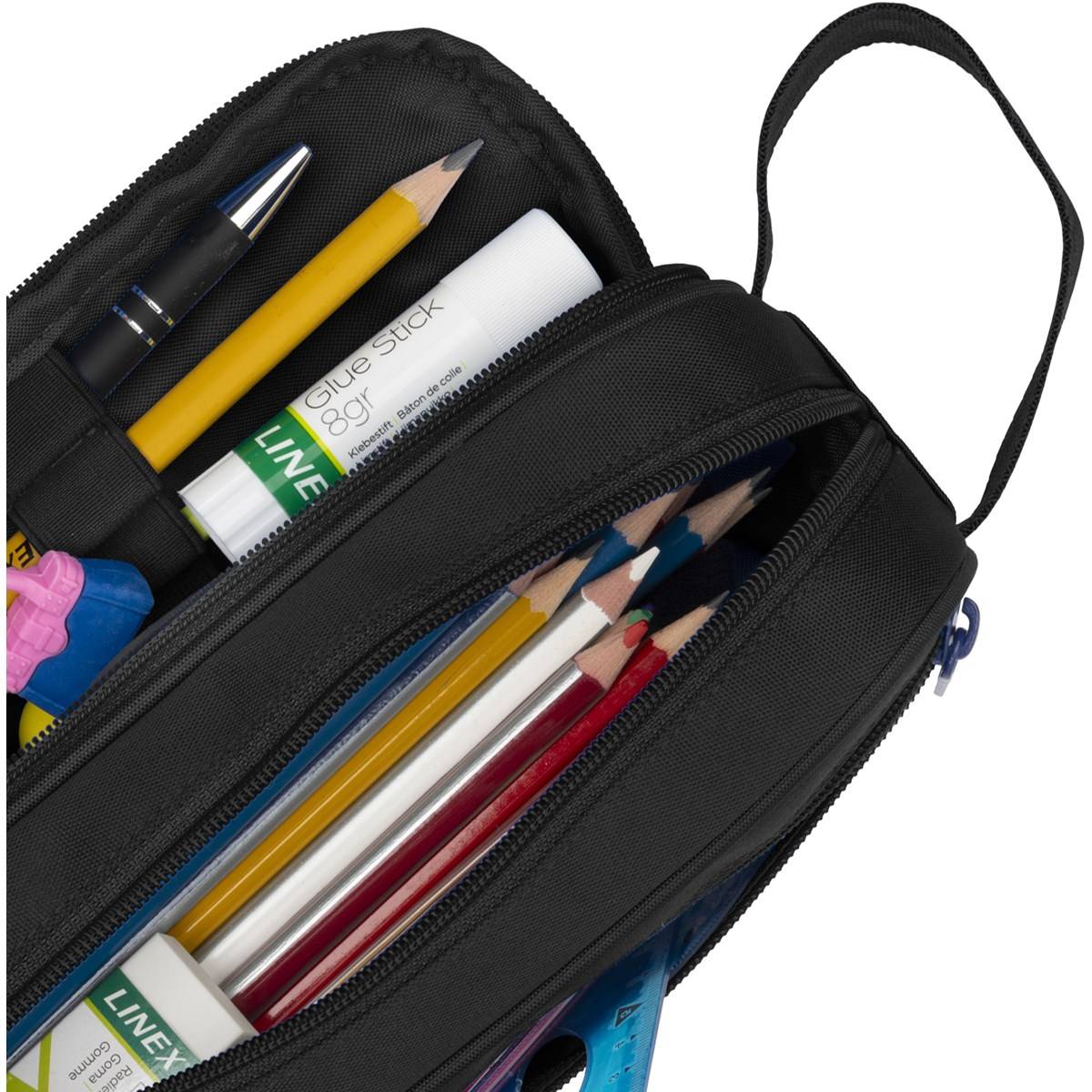 Oxford Schlamper-Etui "B-Smart", Polyester, schwarz-4