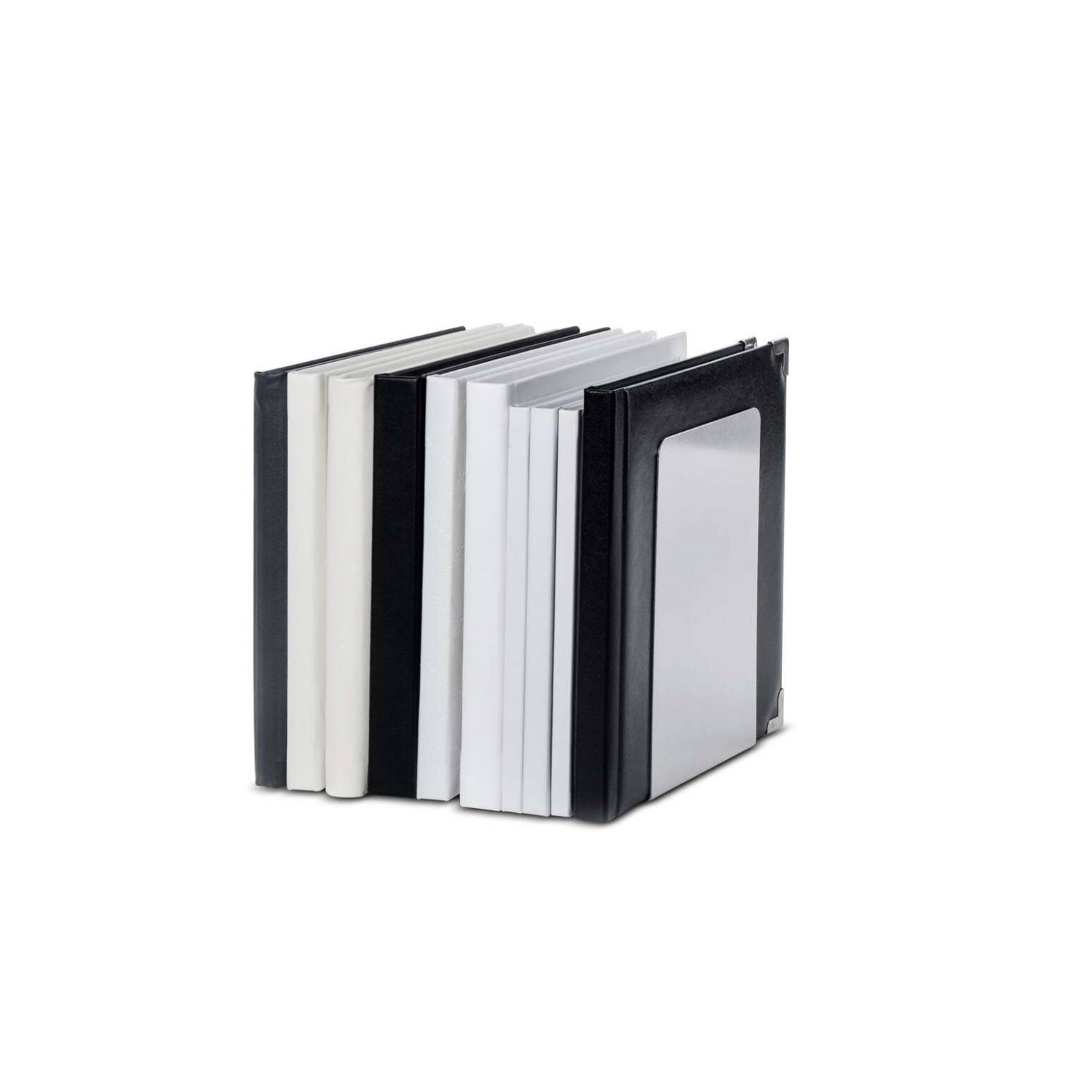 MAUL Buchstütze (B)120 x (T)120 X (H)175 mm, aluminium-1