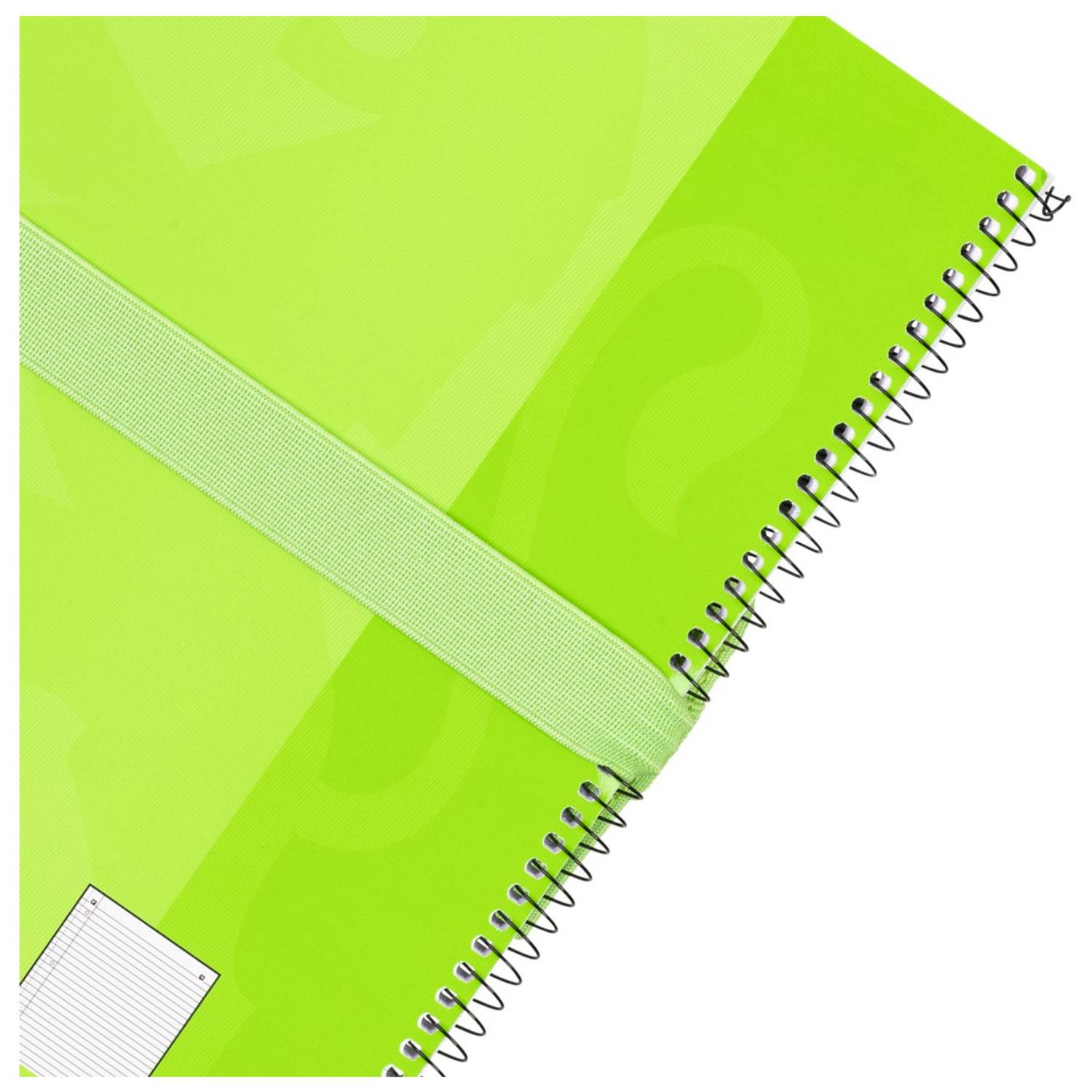 Oxford Schlamper-Etui "Stand-Up", Polyester, hellgrün-1