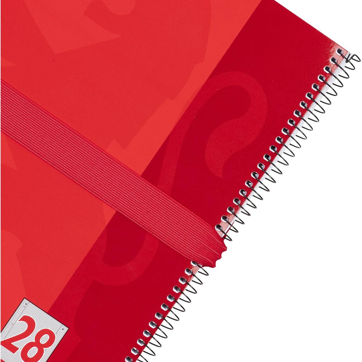 Oxford Schlamper-Etui "Stand-Up", Polyester, rot-3