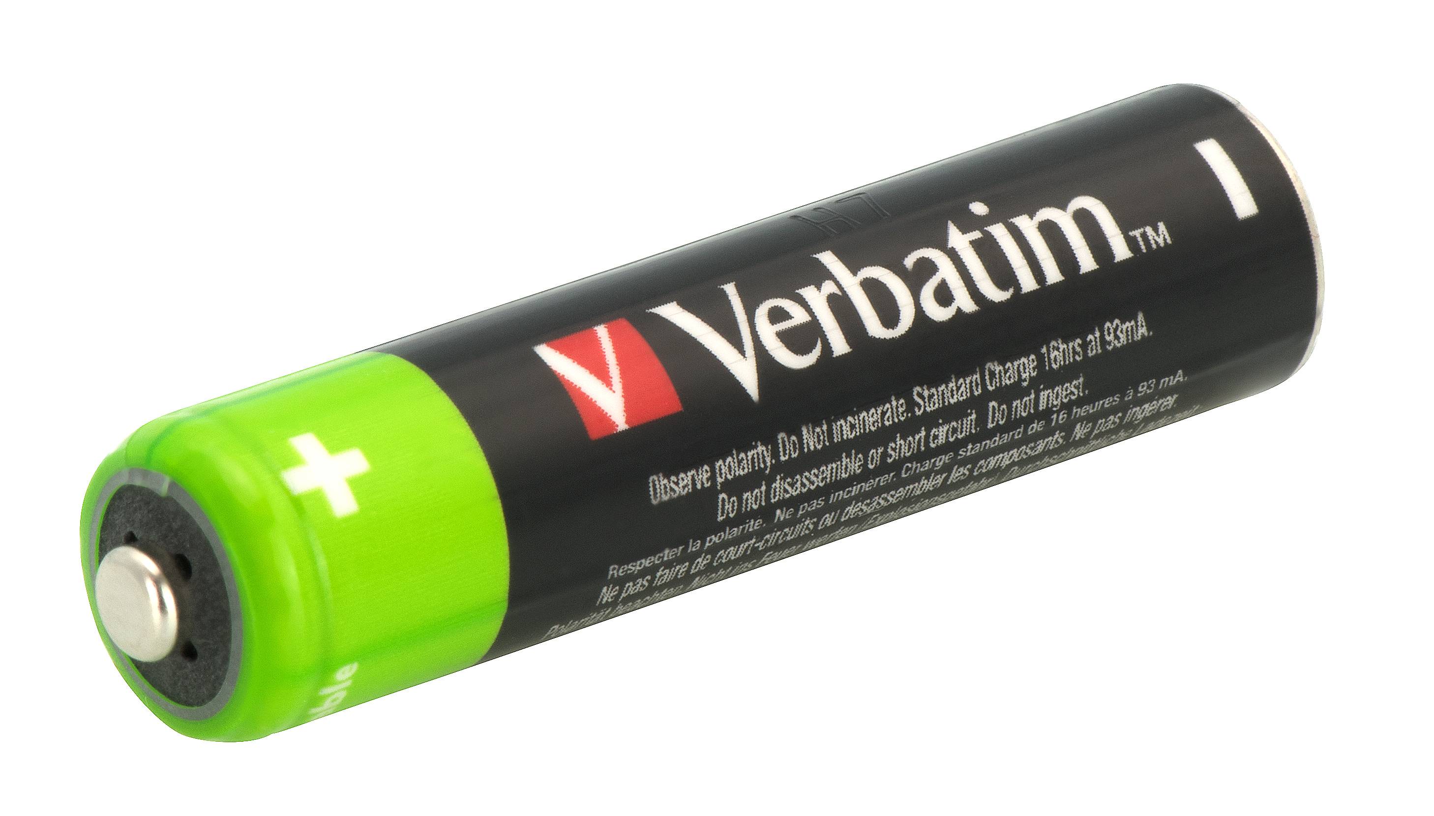 Verbatim Premium - Batterie 4 x AAA / HR03 - NiMH - (wiederaufladbar)-2