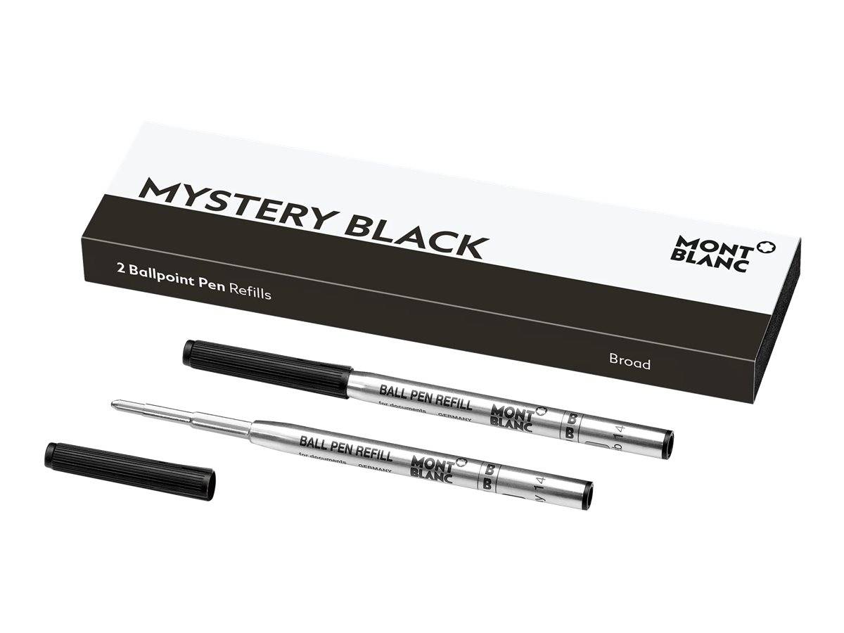 MONTBLANC - Kugelschreibermine B schwarz 2 St.-2