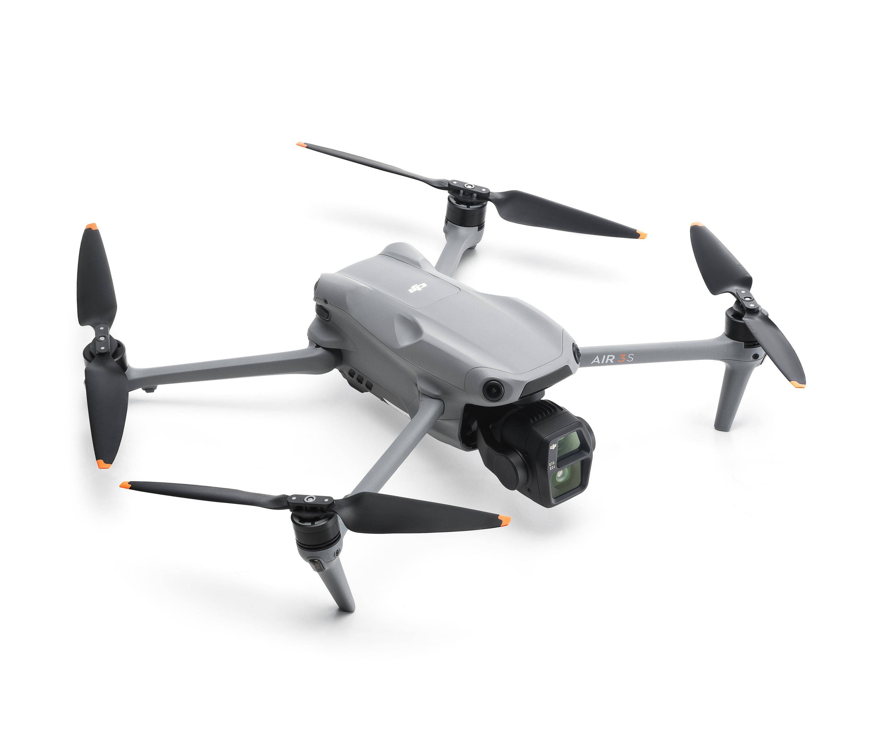 DJI Air 3s, 4 Rotoren, 50 MP, 3840 x 2160 Pixel, 27 m/s, 4276 mAh, Grau-0