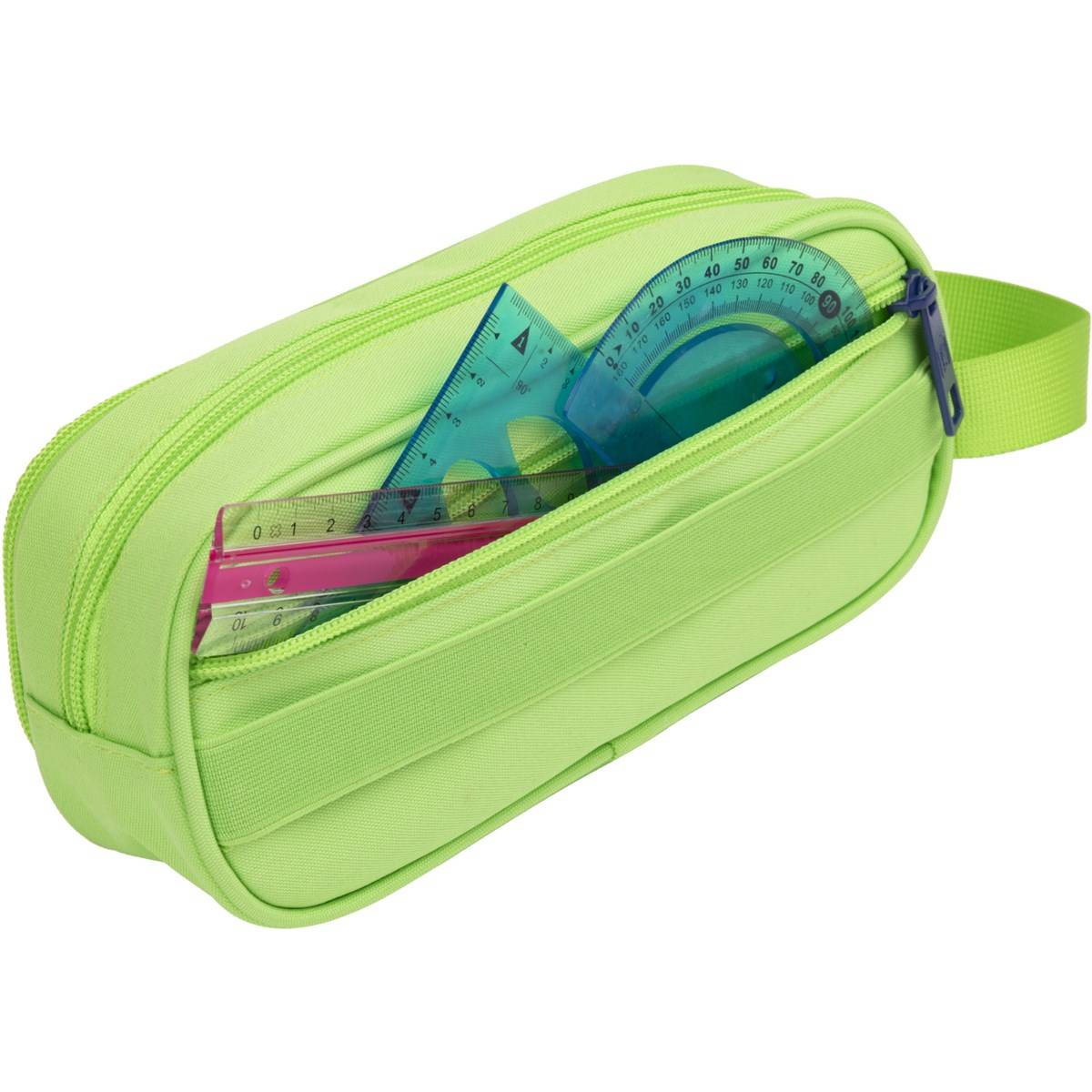 Oxford Schlamper-Etui "B-Smart", Polyester, hellgrün-3