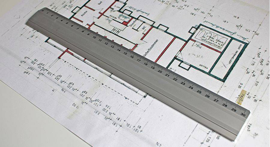WEDO Lineal 30cm Alu Standard-1