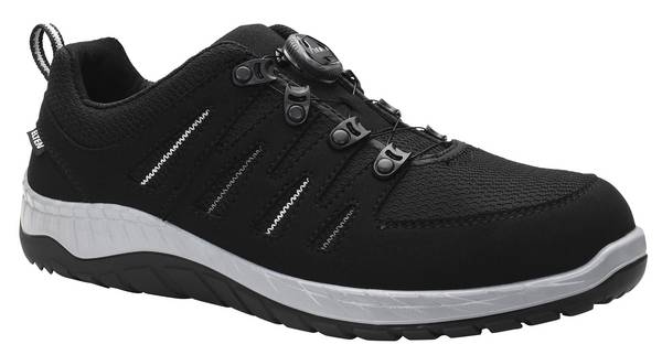 Sicherheitshalbschuh MADDOX BOA® black-grey Low ESD S3S