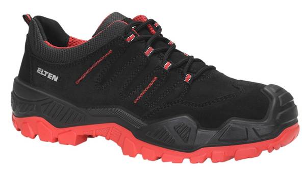 Sicherheitshalbschuh   QUENTIN black-red Low ESD S3S