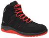 Sicherheitsschnürstiefel MADDOX black-red Mid ESD S3S