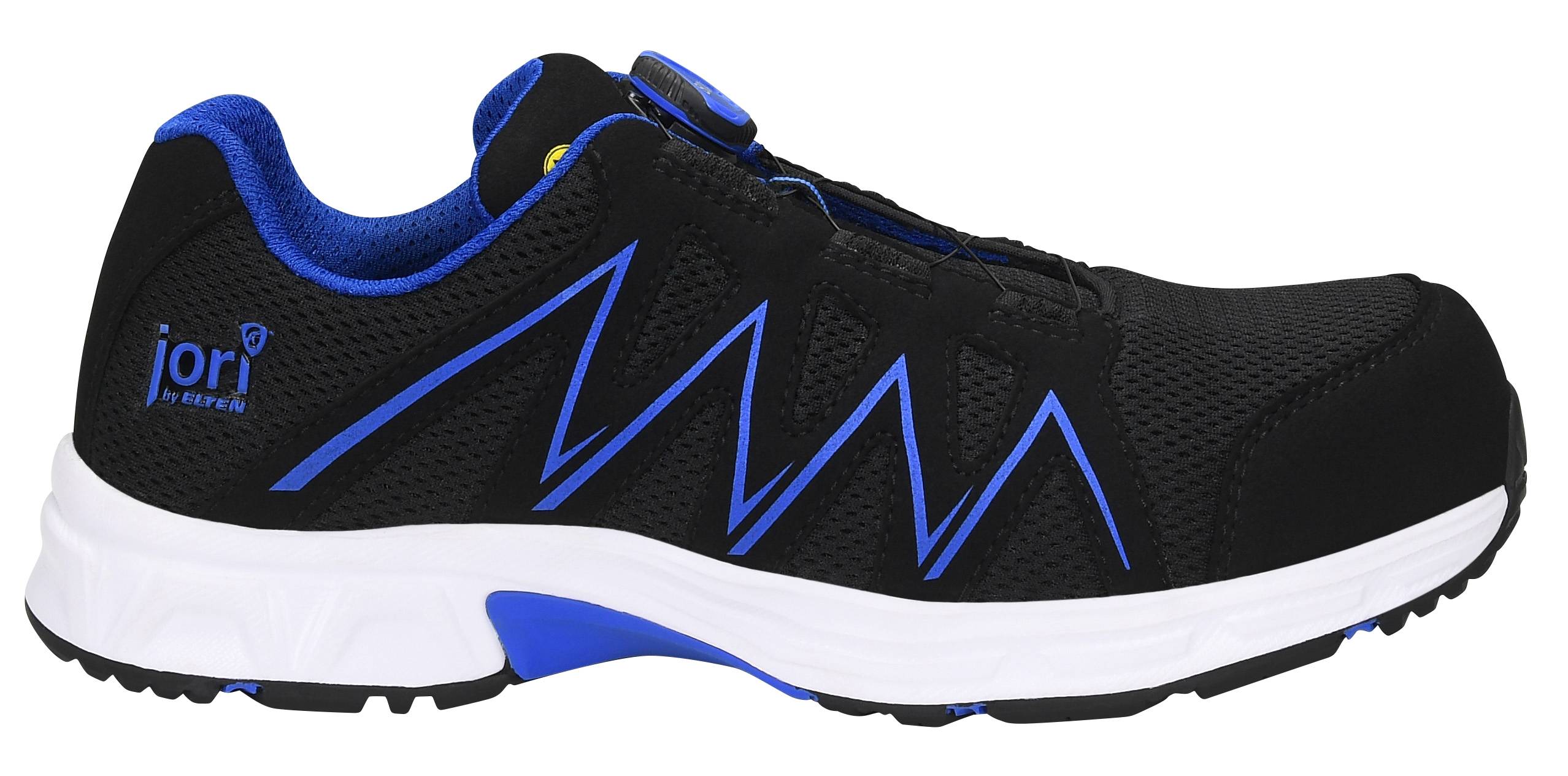 Sicherheitshalbschuh jo_SPEEDY BOA® black-blue Low ESD S1PS-2