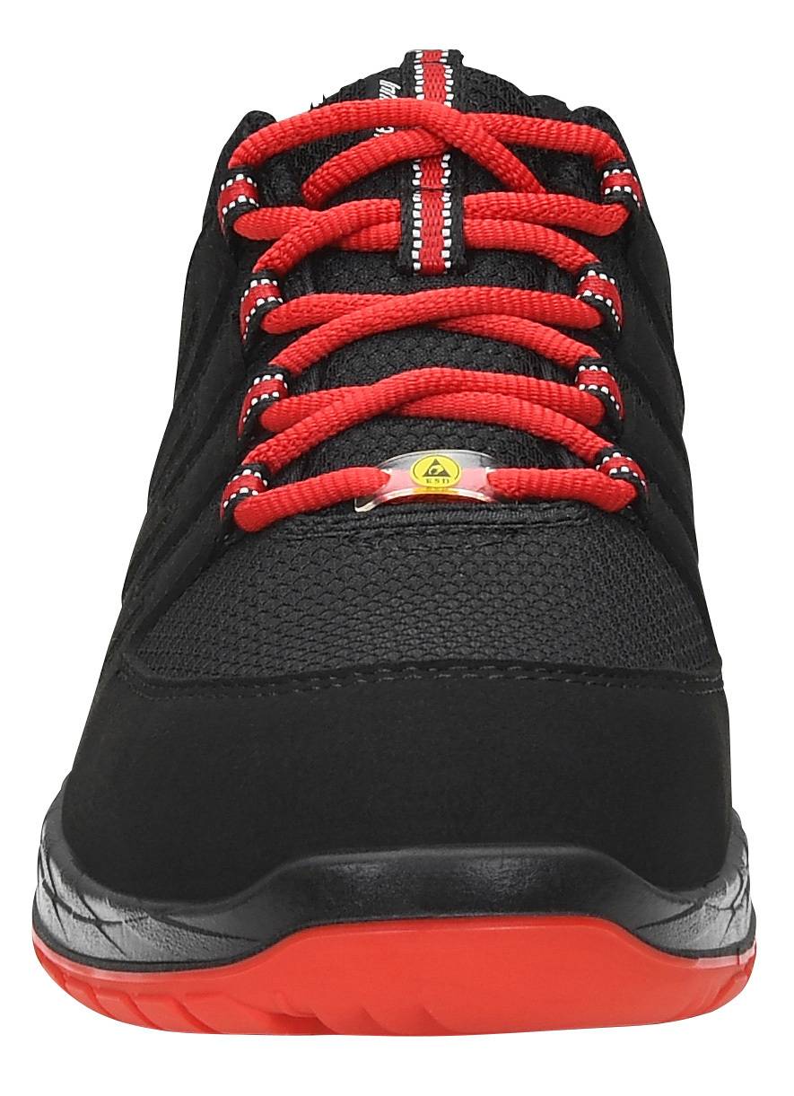 Sicherheitshalbschuh MADDOX W black-red Low ESD S3S-4