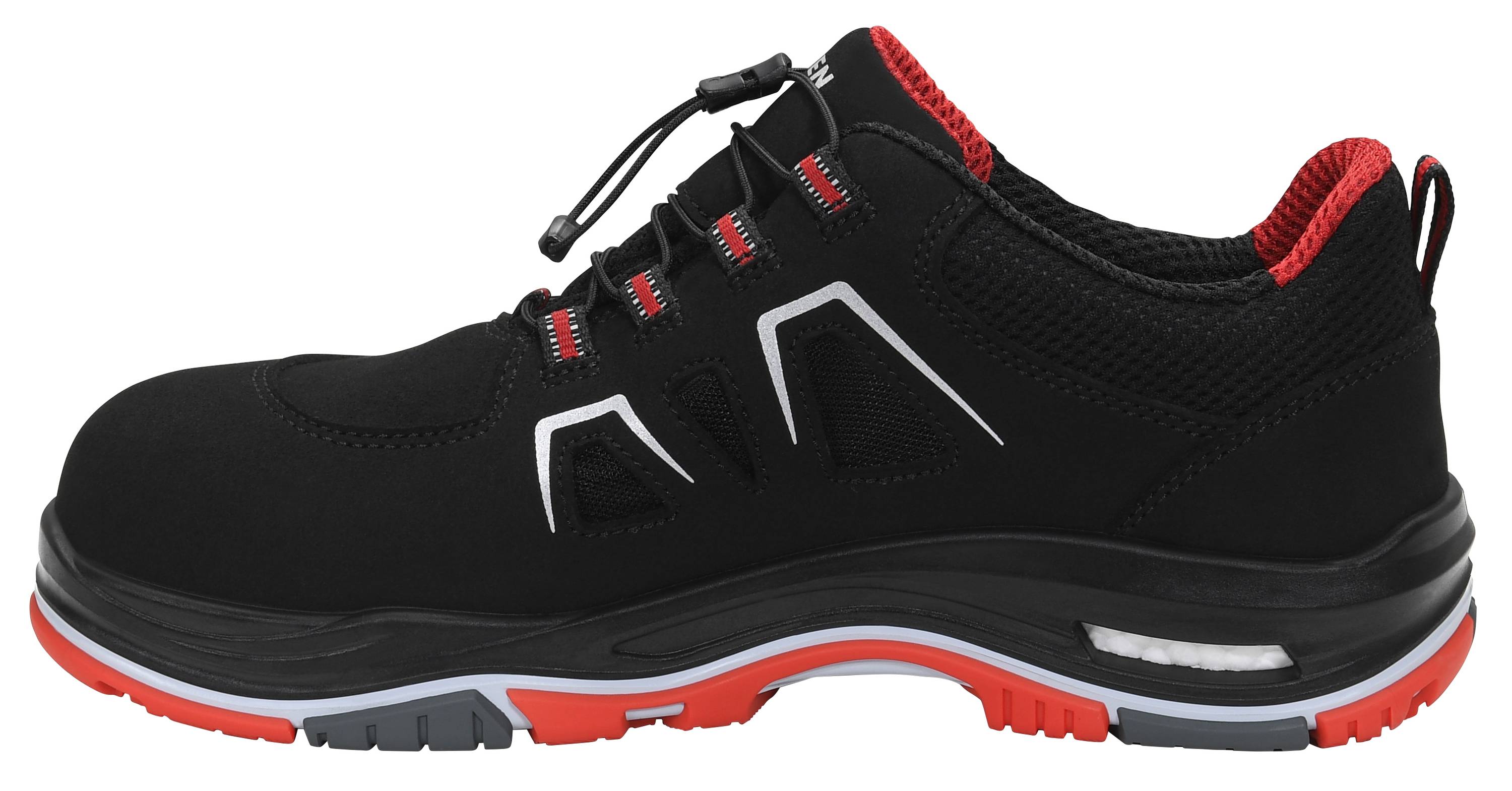 Sicherheitssandale ALAN XXTP black-red Easy ESD S1PS-2