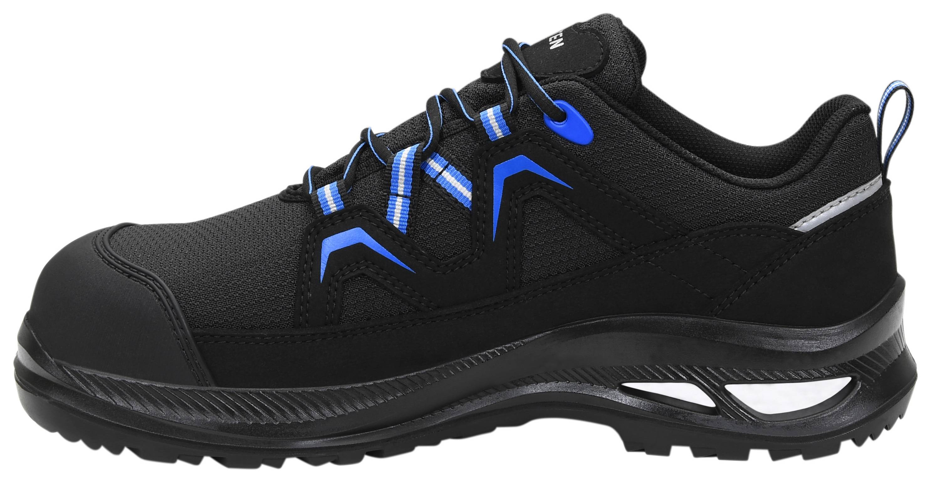 Sicherheitshalbschuh FRY XXG Pro GTX black-blue Low ESD S3S HI CI-2