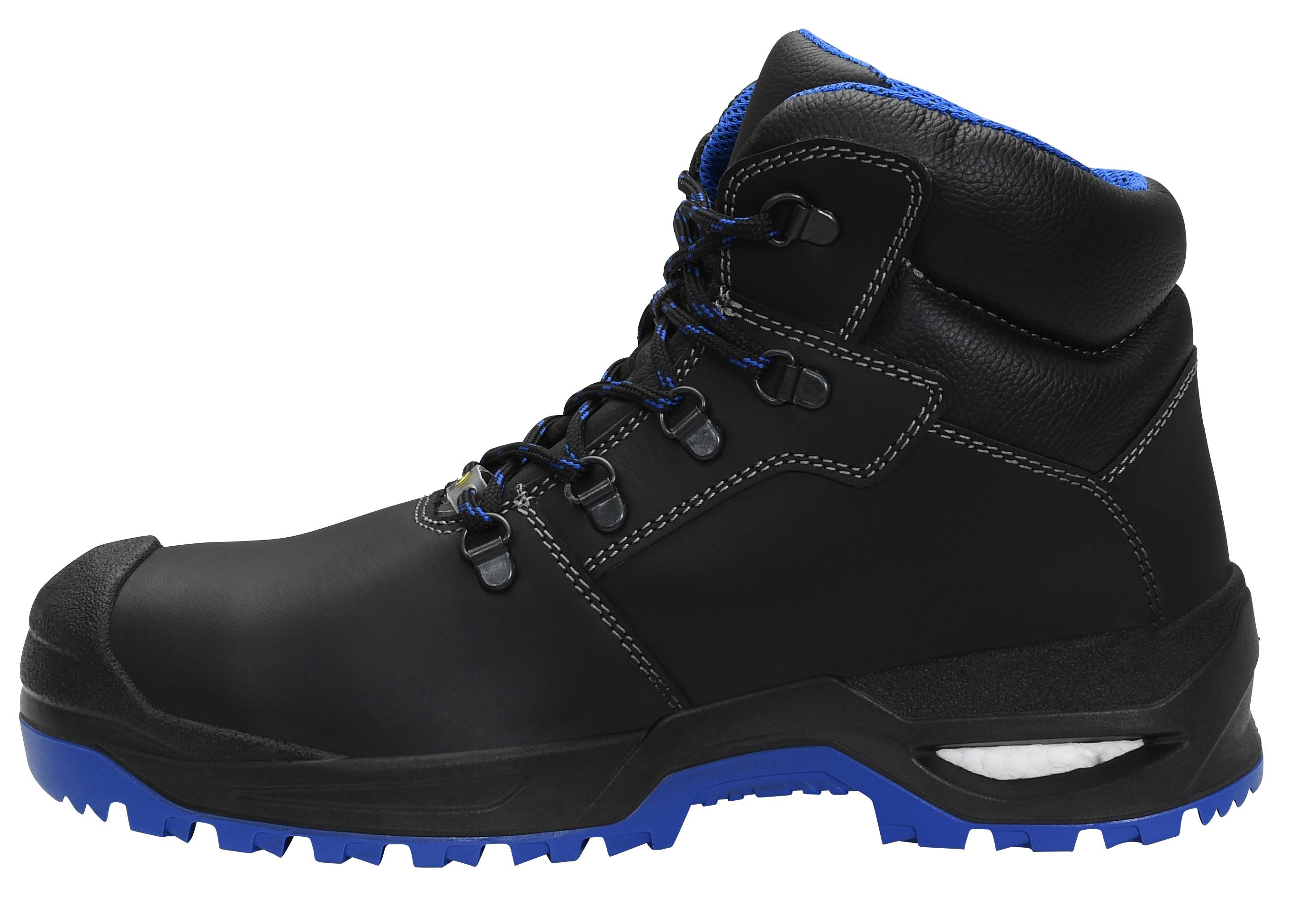 Sicherheitsschnürstiefel LEONARDO XXSG black-blue Mid ESD S3-3