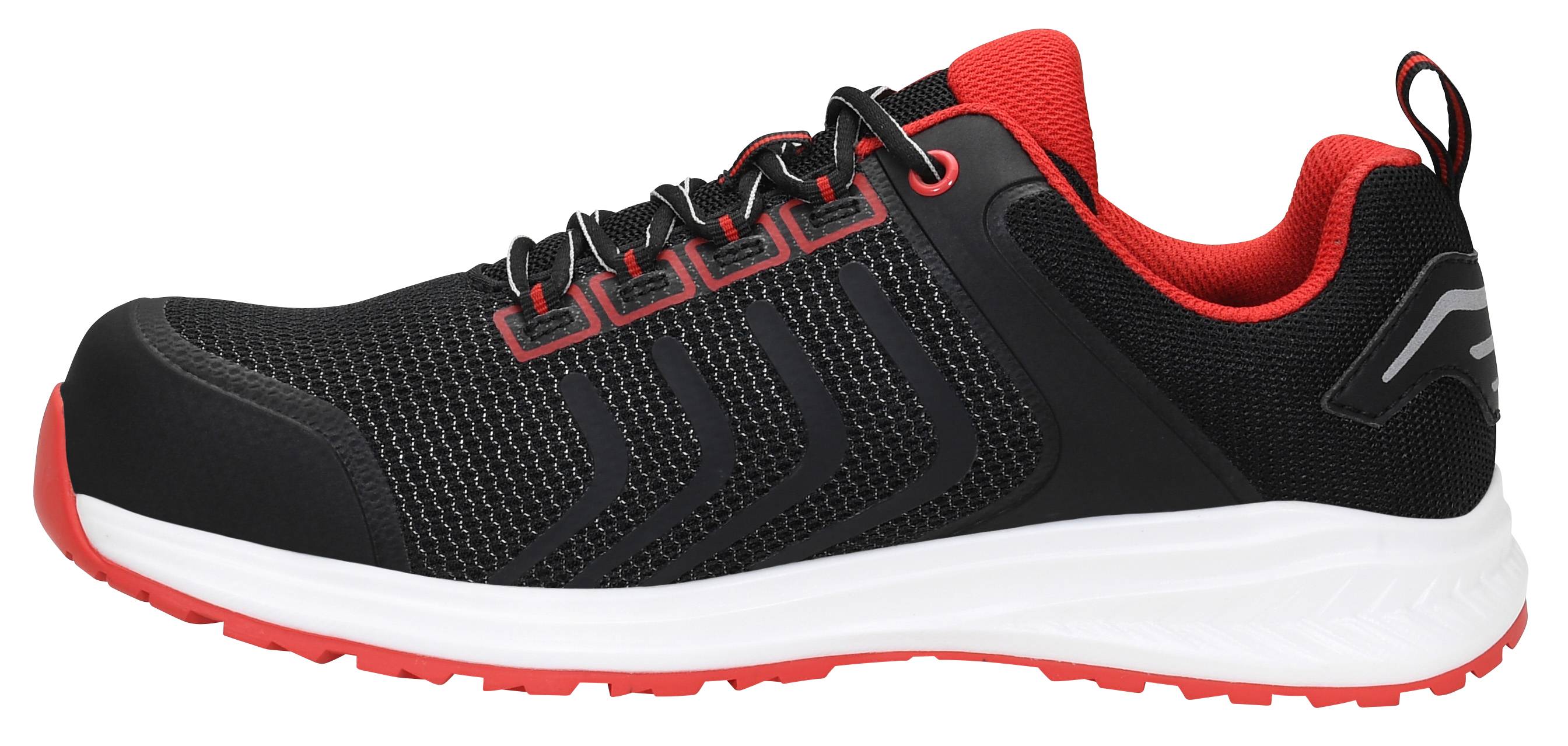 Sicherheitshalbschuh LIVAS black-red Low ESD S1PL-2