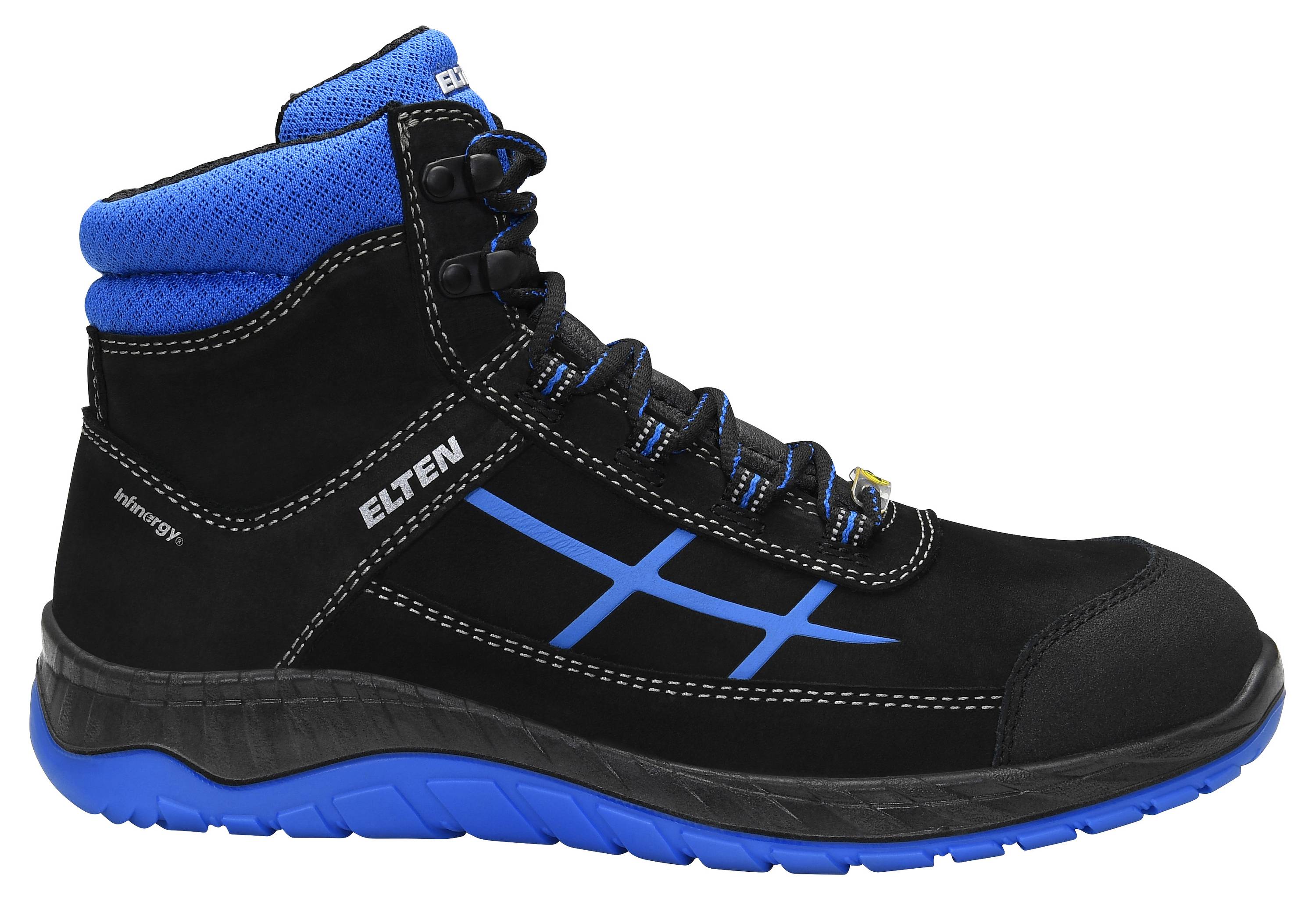 Sicherheitsschnürstiefel MALVIN blue Mid ESD S3S-1