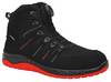 Sicherheitsstiefel MADDOX BOA® black-red Mid ESD S3S