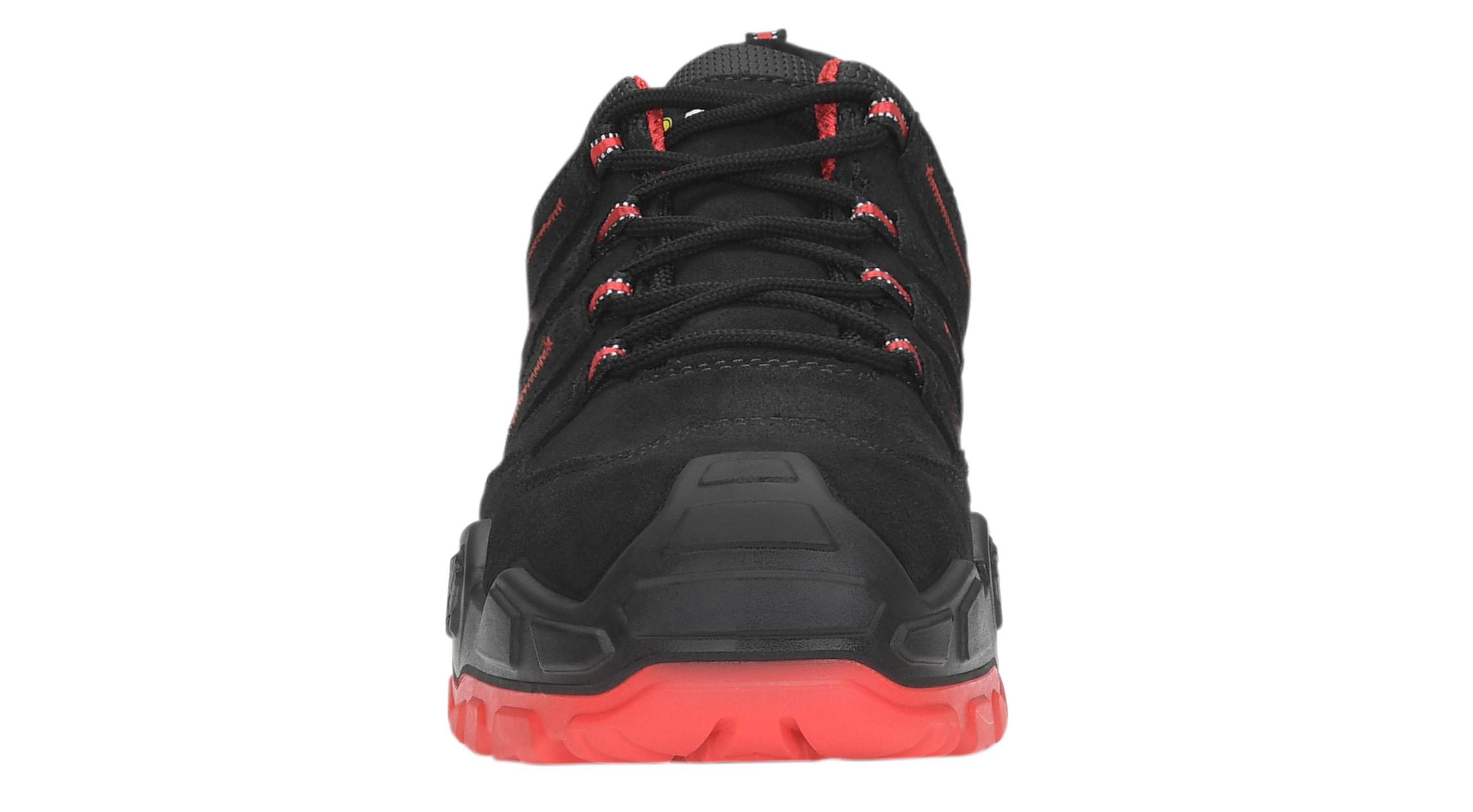 Sicherheitshalbschuh QUENTIN black-red Low ESD S3S-4