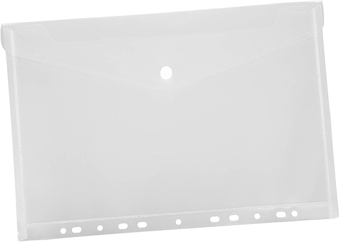 Sichttasche,DIN A4,HxB 340x240mm,PP,transparent,m. Druckverschluss,11-fach Lochung-1