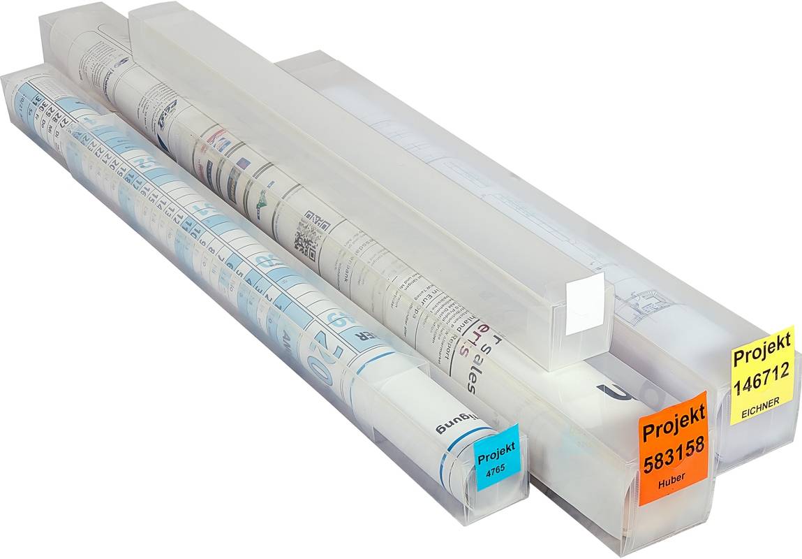 Planschutzhülse,HxB 600-1145x65mm,PP,transparent,m. Verschlusslasche-1