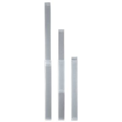 Planschutzhülse,HxB 600-1145x45mm,PP,transparent,m. Verschlusslasche-3