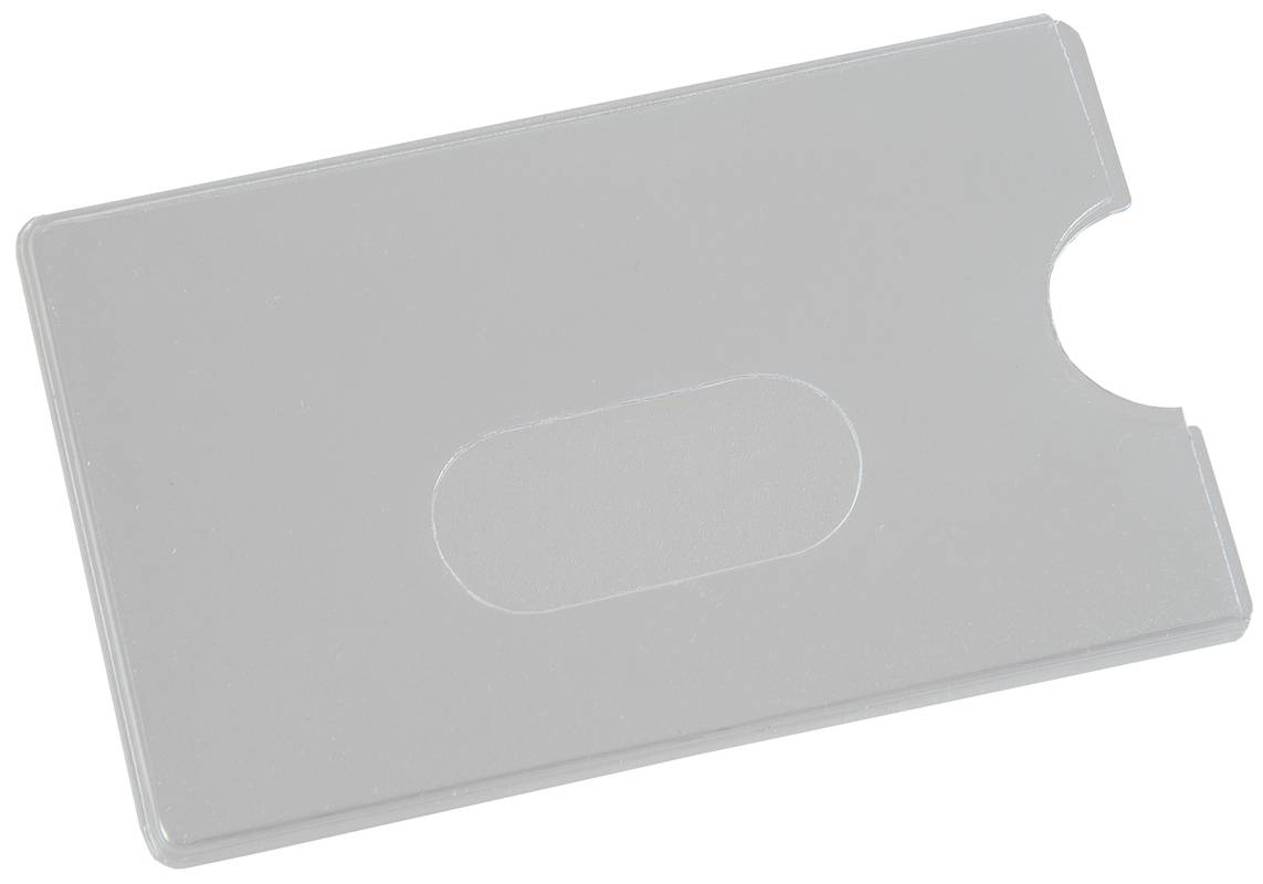 Kreditkartenhülle,f. 1 Karte(n),HxB 90x59mm,PVC,transparent-0