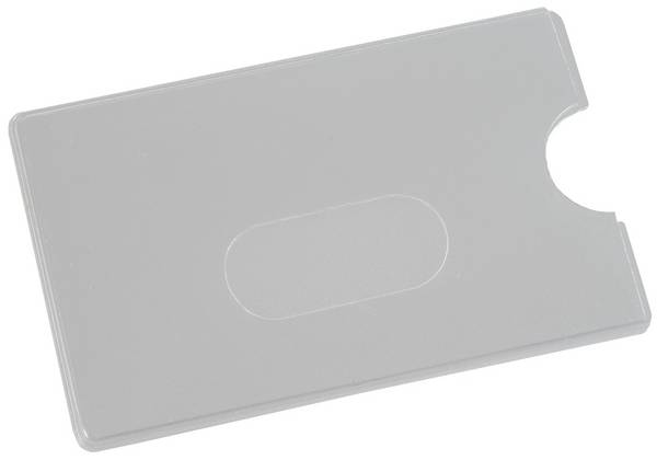 Kreditkartenhülle,f. 1 Karte(n),HxB 90x59mm,PVC,transparent