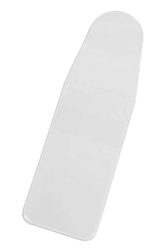 Sichthülle,selbstklebend,f. USB,HxB 126x40mm,Vinyl,transparent,m. Verschlusslasche-1