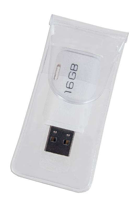 Sichthülle,selbstklebend,f. USB,HxB 126x40mm,Vinyl,transparent,m. Verschlusslasche-3